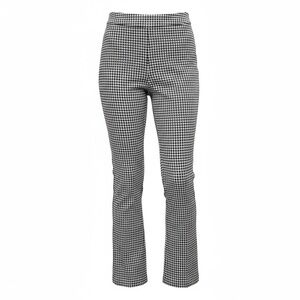 Metrostyle Black and White Houndstooth Pants